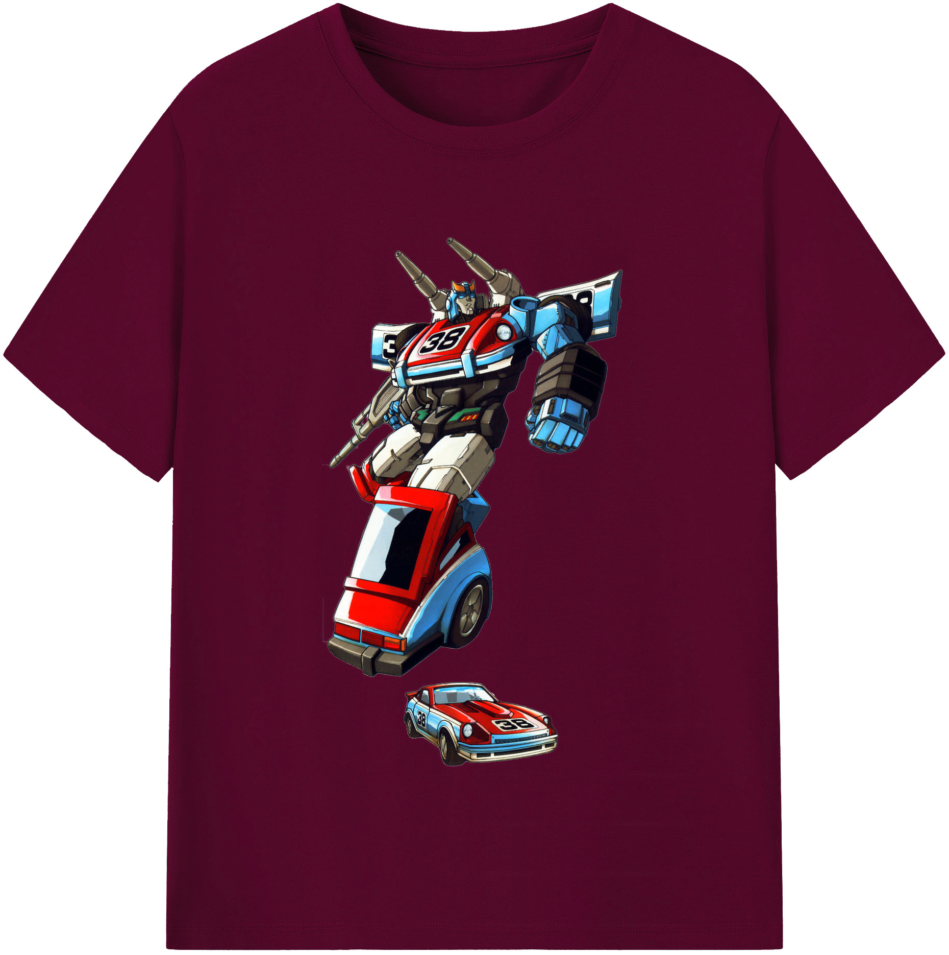 （画像用）  レディースカジュアルプリントTシャツ（綿100％）